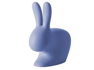 QEEBOO - RABBIT BABY LIGHT BLUE - Polyethylene kids chair by In Stock - view 2